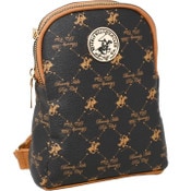 Wholesale - BHPC BROWN SLING BAG W/DBL ZIPPER COMPARTMENT C/P 24, UPC: